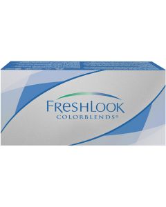 Buy Alcon FreshLook Colored Contact Lenses Monthly, 0.00 / 14.5 / 8.6, Alcon FreshLook ColorBlends Brown, 2 pcs. | Online Pharmacy | https://buy-pharm.com