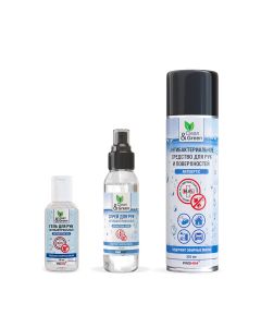 Buy Gel, Spray, and Aerosol, for antibacterial treatment of hands and surfaces | Online Pharmacy | https://buy-pharm.com