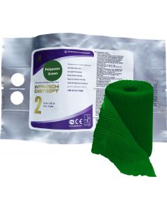 Buy Polymer bandage IR-SC0022, semi-rigid (soft) fixation Cast Soft, green, 5 cm х 3.6 m | Online Pharmacy | https://buy-pharm.com