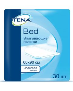 Buy Medical diaper Tena Bed Normal, 60 x 90 cm, 30 pcs | Online Pharmacy | https://buy-pharm.com