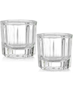 Buy Innovator Cosmetics A set of glass cups for diluting paint / henna, (2pcs) | Online Pharmacy | https://buy-pharm.com