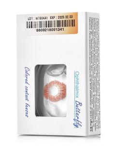 Buy Colored contact lenses Ophthalmix 1Tone 3 months, -4.00 / 14.2 / 8.6, brown, 2 pcs. | Online Pharmacy | https://buy-pharm.com