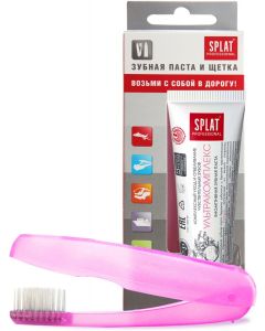 Buy Travel set Splat 'Ultracomplex': toothpaste, toothbrush | Online Pharmacy | https://buy-pharm.com