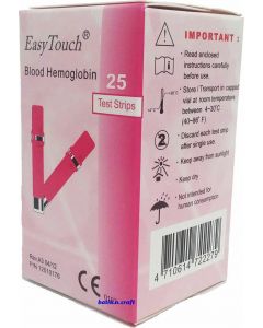 Buy Test strips for hemoglobin 'EasyTouch', 25 pieces | Online Pharmacy | https://buy-pharm.com