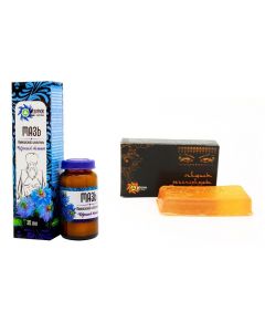 Buy Caucasian healer. Black cumin ointment 30 ml. + Tambukan soap 'Black cumin' 50g. | Online Pharmacy | https://buy-pharm.com