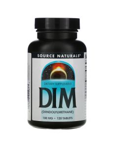 Buy Source Naturals, Vitamin and Mineral Complex for Women's Health, DIM (Diindolylmethane), 100 mg, 120 Tablets | Online Pharmacy | https://buy-pharm.com