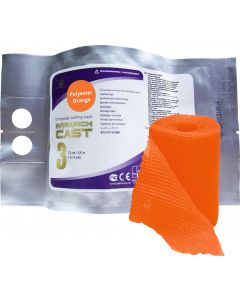 Buy Polymer bandage Intrarich IR-003E, rigid fixation Cast, orange, 7.5 cm х 3.6 m | Online Pharmacy | https://buy-pharm.com