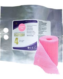 Buy Polymer bandage Intrarich IR-SC0043, semi-rigid (soft) Cast Soft fixation, pink, 10 cm х 3.6 m | Online Pharmacy | https://buy-pharm.com