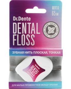 Buy Dental floss Dr. Dente flat 65 m | Online Pharmacy | https://buy-pharm.com
