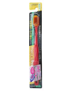 Buy Create Toothbrush with a wide cleaning head and super fine bristles, hard, color: red | Online Pharmacy | https://buy-pharm.com