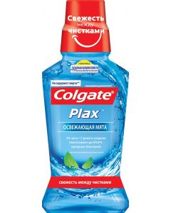 Buy Colgate Plax mouthwash, refreshing mint, 250 ml | Online Pharmacy | https://buy-pharm.com