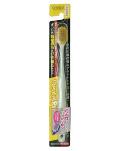 Buy Create Toothbrush with a wide cleaning head and super-fine bristles, soft, color: white | Online Pharmacy | https://buy-pharm.com