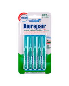 Buy Biorepair Scovolini Dental Brushes Interdentali Cilindrici 0.82 mm Cylindrical 0.82 mm, 5 pcs | Online Pharmacy | https://buy-pharm.com