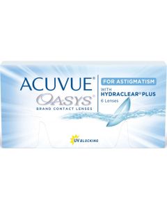 Buy Astigmatic lenses ACUVUE contact lenses Oasys for Astigmatism / Radius 8.6 / Cylinder -1.75 / Axis 90 Biweekly, 0.00 / 14.5 / 8.6, 6 pcs. | Online Pharmacy | https://buy-pharm.com