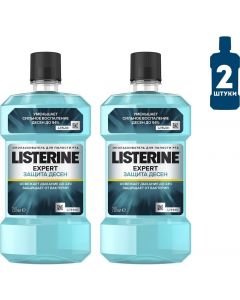 Buy Listerine Expert Mouthwash Gum protector, 2 pcs 250 ml each  | Online Pharmacy | https://buy-pharm.com