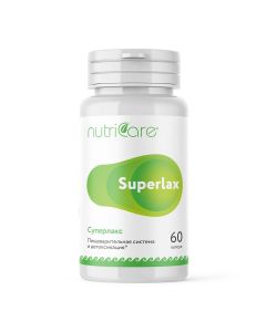 Buy Superlax (detoxifier and mild laxative), 60 capsules, Nutricare International Inc. (USA) | Online Pharmacy | https://buy-pharm.com