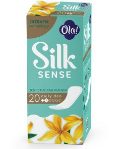 Buy Ola! Silk Sense DAILY DEO Panty liners, Golden Lily 20 pcs. | Online Pharmacy | https://buy-pharm.com