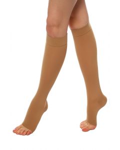 Buy Knee-highs medical compressor. 0408 / LUX (23-32 mm Hg / height 170-182 / without cape) No. 3 (caramel) | Online Pharmacy | https://buy-pharm.com
