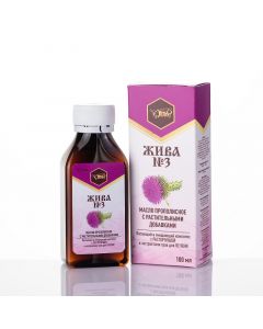 Buy Oil 'ZHIVA No. 3' with propolis and herbal supplements for the liver. | Online Pharmacy | https://buy-pharm.com