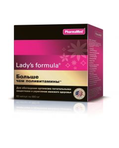 Buy Lady-S Formula 'More than a multivitamin for women' vitamin complex, 60 capsules | Online Pharmacy | https://buy-pharm.com
