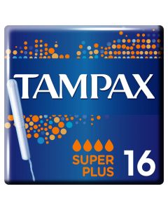 Buy Tampons with TAMPAX Super plus applicator, 16 pcs. | Online Pharmacy | https://buy-pharm.com