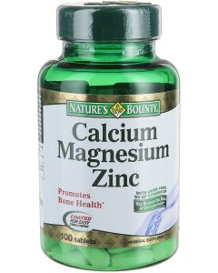 Buy Nature's Bounty Vitamin Complex 'Calcium-Magnesium-Zinc', 100 tablets | Online Pharmacy | https://buy-pharm.com
