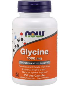 Buy Nau Foods Glycine capsules 1184 mg # 100 (Bad) | Online Pharmacy | https://buy-pharm.com