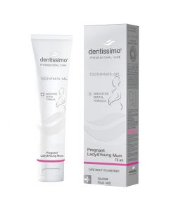 Buy Dentissimo Pregnant Lady & Young Mum gel toothpaste for pregnant women and young mothers | Online Pharmacy | https://buy-pharm.com