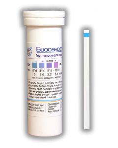 Buy Visual test strips 'Biosensor-Aqua-GH' No. 25 for determining water hardnes | Online Pharmacy | https://buy-pharm.com
