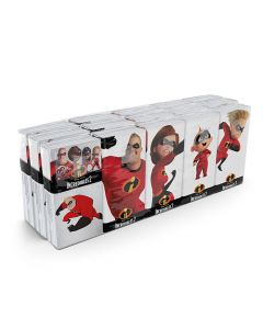 Buy Paper handkerchiefs with the 'Incredibles' pattern 4 layers, 15 packs x 9 sheets, 21x21 cm, World Cart | Online Pharmacy | https://buy-pharm.com