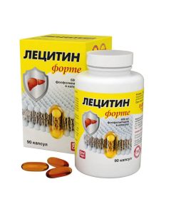 Buy For memory, lowering cholesterol, with hepatitis, Lecithin Forte, 90 capsules, Alpaca | Online Pharmacy | https://buy-pharm.com