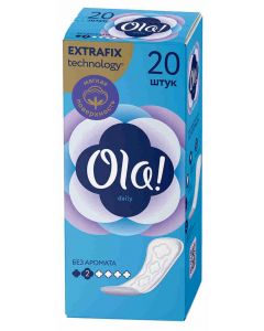 Buy Panty liners Ola! no fragrance delicate, 20 pcs. | Online Pharmacy | https://buy-pharm.com