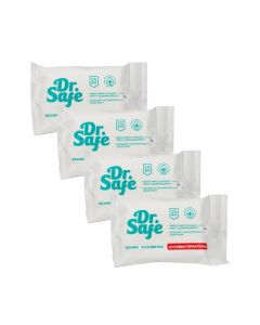 Buy Wet wipes Dr.Safe , antibacterial, no additives, 60 pcs. (4 * 15 pcs / pack) | Online Pharmacy | https://buy-pharm.com