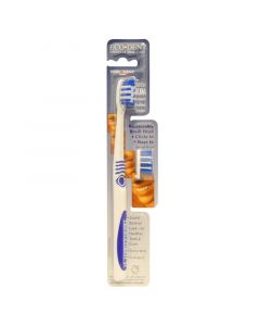 Buy Eco-Dent, Terradent Med5 medium hard adult toothbrush, 1 toothbrush, 1 spare brush | Online Pharmacy | https://buy-pharm.com