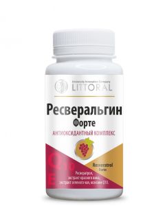 Buy Resveralgin Forte 30 capsules, 0.5 g each  | Online Pharmacy | https://buy-pharm.com