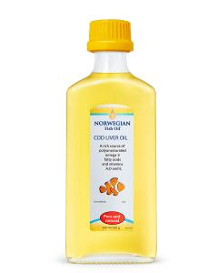 Buy Norwegian Fish Oil Omega-3 Cod Liver Oil, 240 ml | Online Pharmacy | https://buy-pharm.com