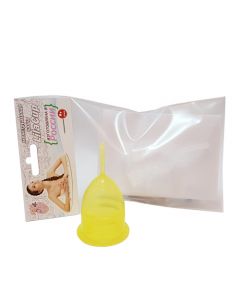 Buy Menstrual cup 'Practitioner', yellow S LilaCup 20 ml | Online Pharmacy | https://buy-pharm.com