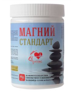 Buy Atlas Standard. 'Magnesium-Standard' For magnesium deficiency. Vitamins. Nervous system. Stress. Vessels. 150 gr. | Online Pharmacy | https://buy-pharm.com