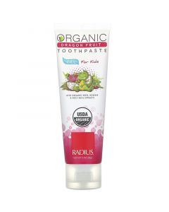 Buy RADIUS, Organic Toothpaste Gel, Kids, Pitahaya, 3 oz (85 g) | Online Pharmacy | https://buy-pharm.com