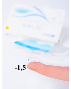 Buy Contact lenses 365DAY 365Day / 1 month Monthly, -1.50 / 142 / 8.6, transparent, 3 pcs. | Online Pharmacy | https://buy-pharm.com