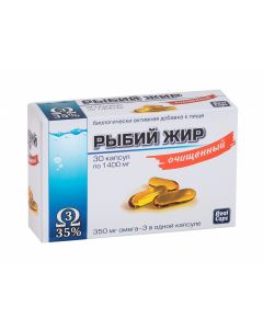 Buy Fish oil, purified 30 capsules, 1400 mg | Online Pharmacy | https://buy-pharm.com