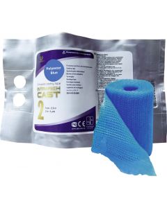Buy Polymer bandage IR-0024, rigid cast, blue, 5 cm x 3.6 m | Online Pharmacy | https://buy-pharm.com