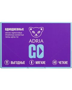 Buy Contact Lenses Adria GO (Adria) Daily, -10.00 / 14.2, 90 pcs. | Online Pharmacy | https://buy-pharm.com