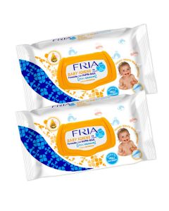 Buy 090015 / set Fria BABY IGIENE Baby Wet Wipes, 72 pcs x 2 packs | Online Pharmacy | https://buy-pharm.com