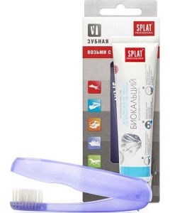 Buy Travel set Splat 'Biocalcium': toothpaste, toothbrush | Online Pharmacy | https://buy-pharm.com