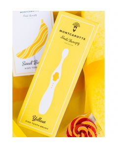 Buy Children's Toothbrush MontCarotte Yellow soft | Online Pharmacy | https://buy-pharm.com