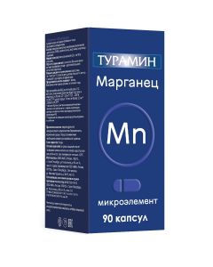 Buy Turamine Manganese capsules 0.2 g # 90  | Online Pharmacy | https://buy-pharm.com