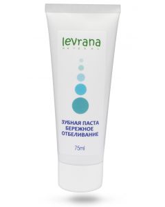 Buy Levrana Toothpaste gentle whitening, 75ml | Online Pharmacy | https://buy-pharm.com