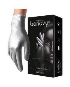 Buy Hygienic gloves Benovy, 100 pcs, 1 / M | Online Pharmacy | https://buy-pharm.com