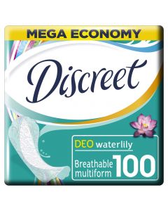 Buy Women's Panty Liners DISCREET Deo Water Lily Multiform, 100 pcs. | Online Pharmacy | https://buy-pharm.com